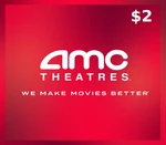 AMC Theatres $2 Gift Card US