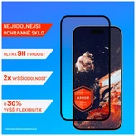 Prémiové ochranné tvrzené sklo FIXED Armor s aplikátorem pro Samsung Galaxy A35 5G, černá