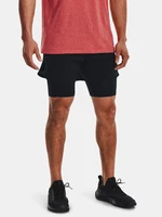 Under Armour UA Peak Woven 2in1 Sts Black Sports Shorts
