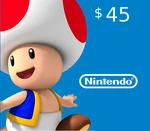 Nintendo eShop Prepaid Card $45 US Key