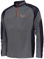 Savage Gear Koszulka Tournament Shirt 1/2 Zip Sedona Grey M