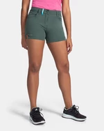 Dark green women's outdoor shorts Kilpi Bree