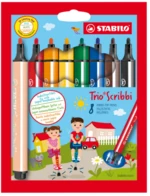 STABILO fixy Trio Scribbi 8 ks