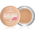 Essence NATURAL MATTE MOUSSE penový make-up odtieň 01 16 g