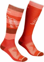 Ortovox Free Ride Long W Clay Orange 39-41 Chaussettes de ski