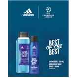 Adidas UEFA Best Of The Best - sprchový gel 250 ml + deodorant ve spreji 150 ml