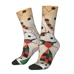 Abstract Surrealism 1893 Miro Socks Male Mens Women Winter Stockings Hip Hop