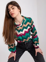 Blouse-DHJ-BZ-12311.49P-dark green