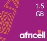 Africell 1.5 GB Data Mobile Top-up CG