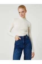 Koton X Şahika Ercümen - Ribbed Half Turtleneck Knitwear Sweater