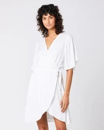 Šaty Rip Curl IBIZA WRAP DRESS White