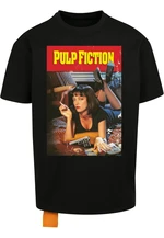 Pánské tričko Pulp Fiction Poster Oversize černé