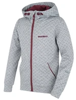 Children's hoodie HUSKY Alony K light gray