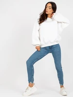 Ecru Tash RUE PARIS basic hoodie without hood