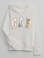 GAP Children's sweatshirt with metallic logo - Girls