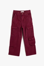 Koton Claret Red Girl Jeans