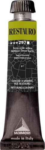 Maimeri Varnish Restauro Restaurační barva Antique Green Earth 297 20 ml 1 ks