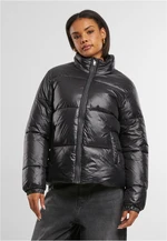 Women's Short Jacket Recycled Black