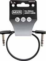 Dunlop MXR DCISTR1RR Ribbon TRS Cable 30 cm Angulado - Angulado Cable de conexión