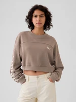 GAP Crop sweatshirt with logo - Women's