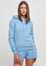 Women's Organic Hoodie Horizontal Blue