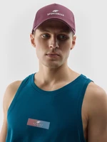 Pánsky regular tank top s potlačou - morský zelený