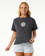 Rip Curl ICONS OF SURF RELAXED TEE Washed Black T-shirt