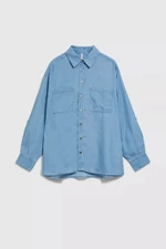 Women's shirt blue