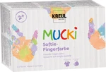 Kreul 2321 Set de vopsea pentru degete 6 x 150 ml