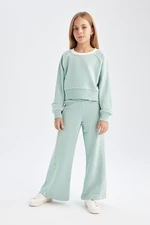 DEFACTO Girl Sweatshirt Tracksuit Bottom 2-Piece Set