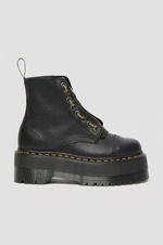 Kožené workery Dr. Martens Sinclair Max dámské, černá barva, na platformě, DM27358001