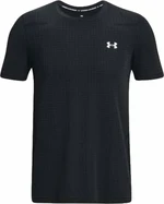 Under Armour Men's UA Seamless Grid Black/Mod Gray S Fitness T-Shirt