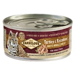 CARNILOVE Cat adult turkey & reindeer konzerva pre mačky 100 g