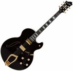 Hagstrom HJ500 Black Félakusztikus - jazz-gitár