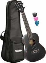 Cascha HH 2300L Koncert ukulele Black