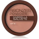 Gabriella Salvete Bronzer Powder bronzujúci púder SPF 15 odtieň 02 8 g