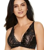 Gorteks Moon lace soft bra black