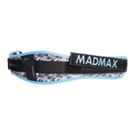 MadMax Dámský fitness opasek Swarovski MFB314 modrý - M