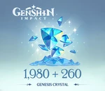 Genshin Impact - 1,980 + 260 Genesis Crystals Reidos Voucher