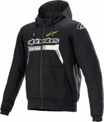 Alpinestars Chrome Ignition Hoodie Black/Yellow Fluorescent L Blouson textile