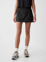 Black women's mini short skirt GAP GapFit