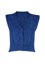 Trendyol Saks Soft Textured Tricot Sweater