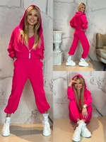 Pink jumpsuit with sweatshirt By o la la