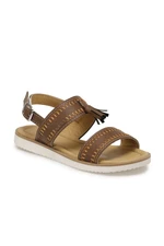 Polaris  512491.f Brown Child Girl Sandals