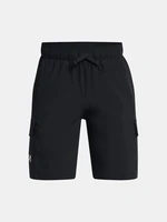 Under Armour Kraťasy UA Pennant Woven Cargo Short-BLK - Kluci