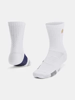 Under Armour Ponožky Curry UA AD Playmaker 1p Mid-WHT - unisex