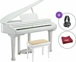 Kurzweil KAG100 White Polish SET Polished White Piano grand à queue numérique