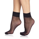 Sada dvou párů silonkových matných ponožek v černé barvě Bellinda DIE PASST SOCKS