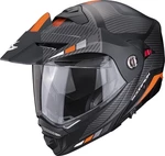 Scorpion ADX-2 CAMINO Matt Black/Silver/Orange M Helm