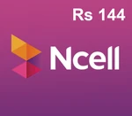 NCell Rs144 Mobile Top-up NP